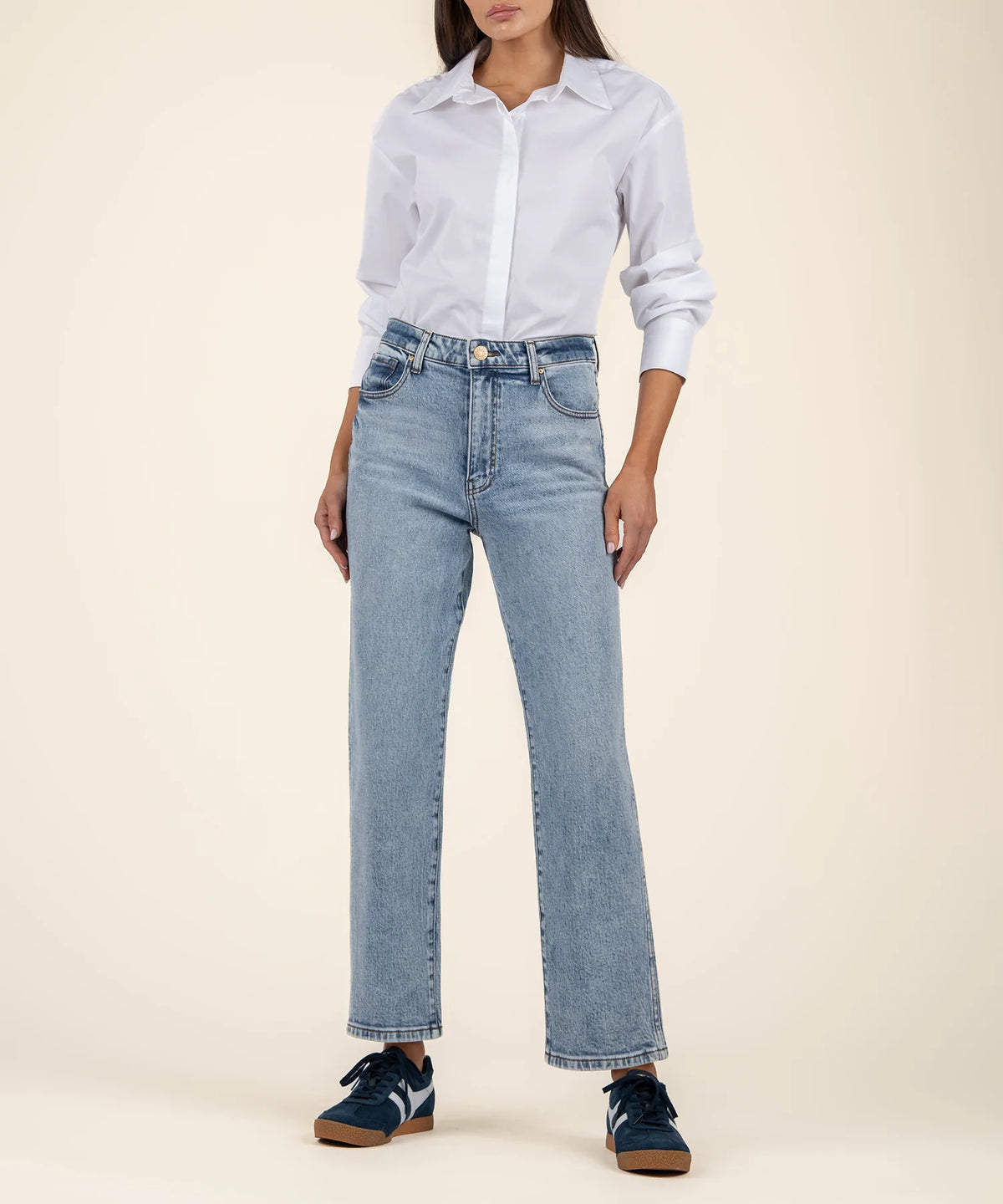 Kut From the Kloth Melissa High Rise Straight Leg