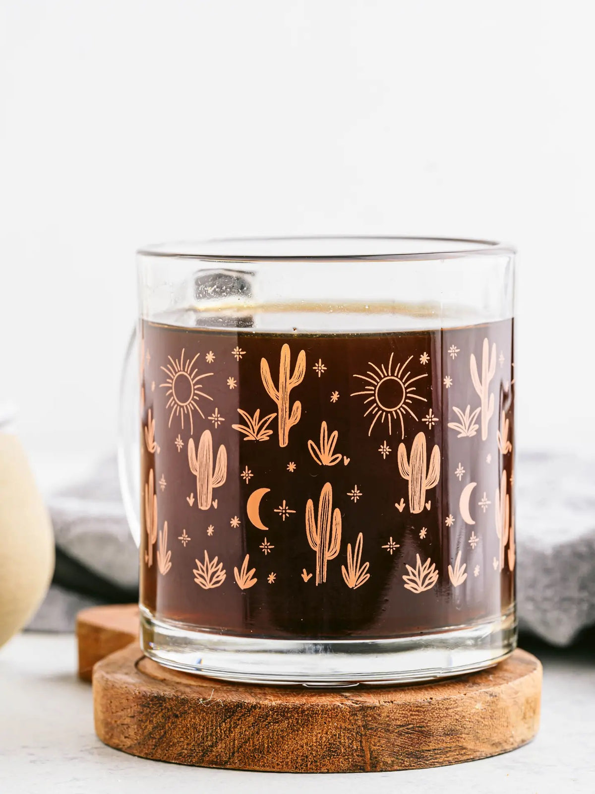 Cactus Glass Mug