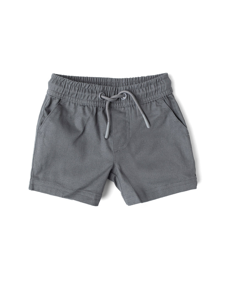Little Bipsy COTTON TWILL SHORT - CHARCOAL