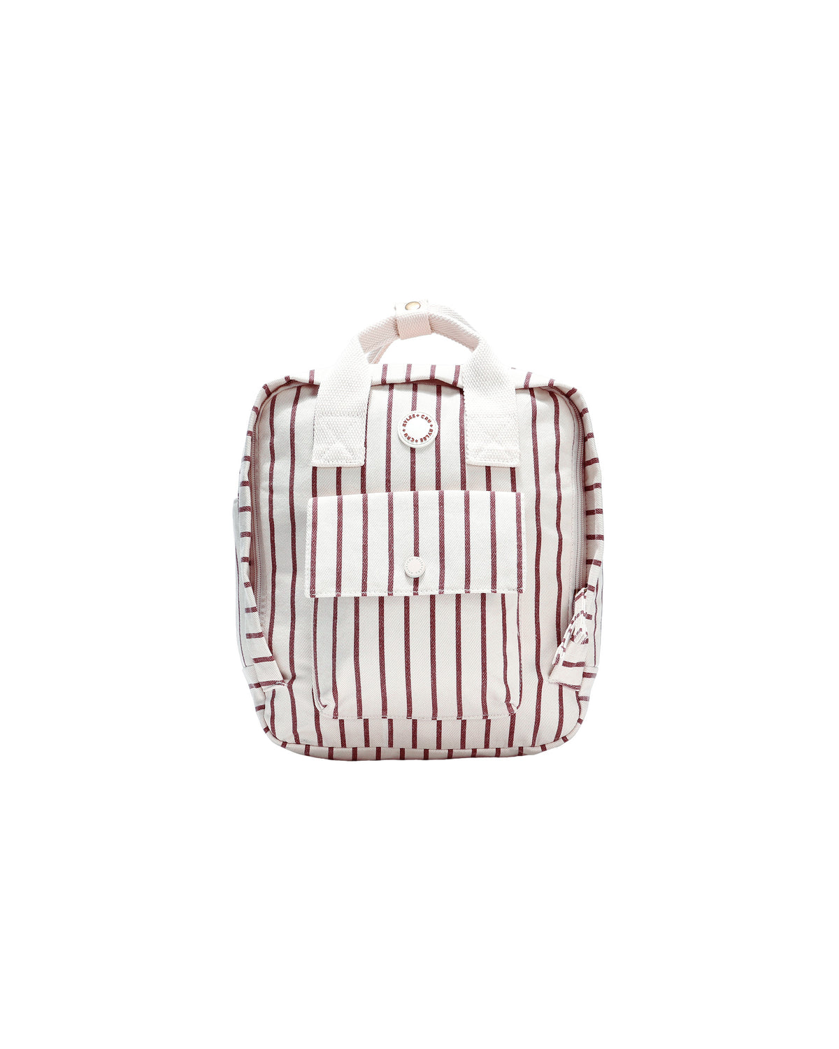 Rylee & Cru MINI BACKPACK || BURGUNDY PINSTRIPE