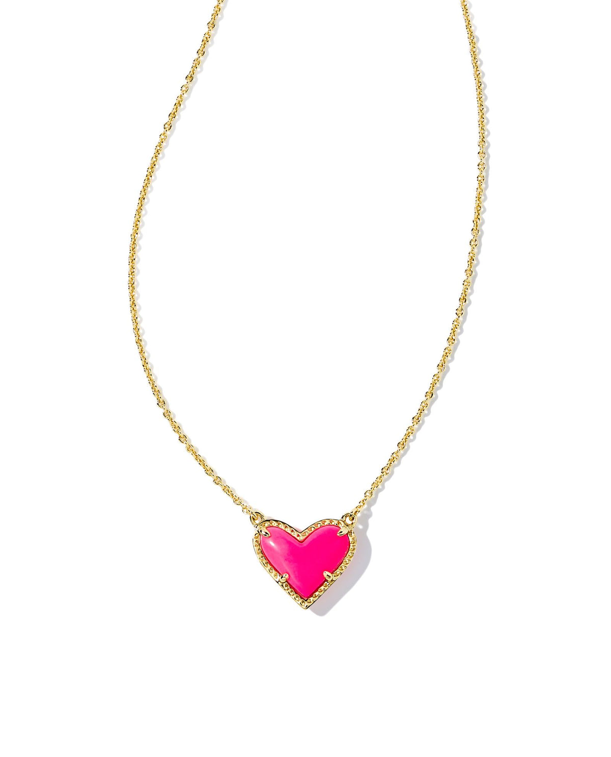 Kendra Scott ARI HEART SHORT PENDANT NECKLACE