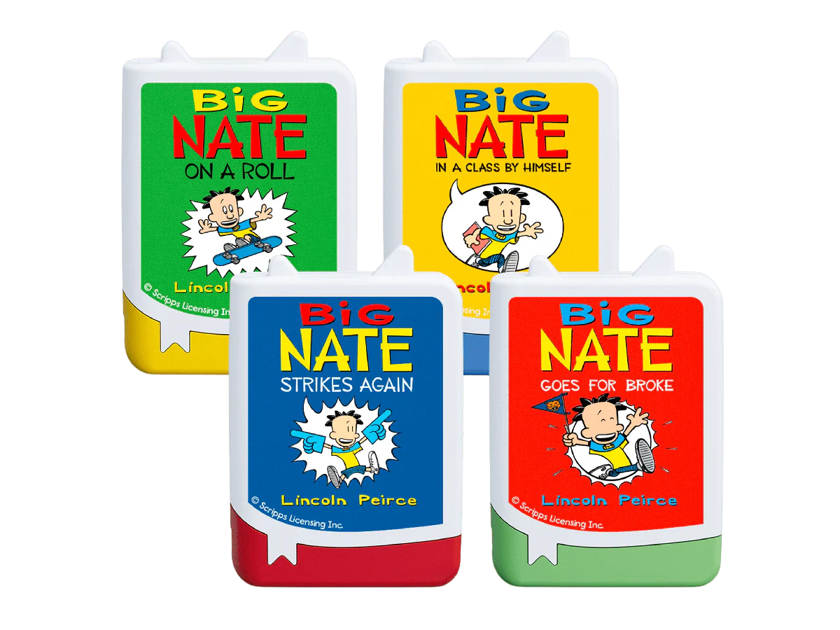 Big Nate Audiobook Tonies - 4 Pack
