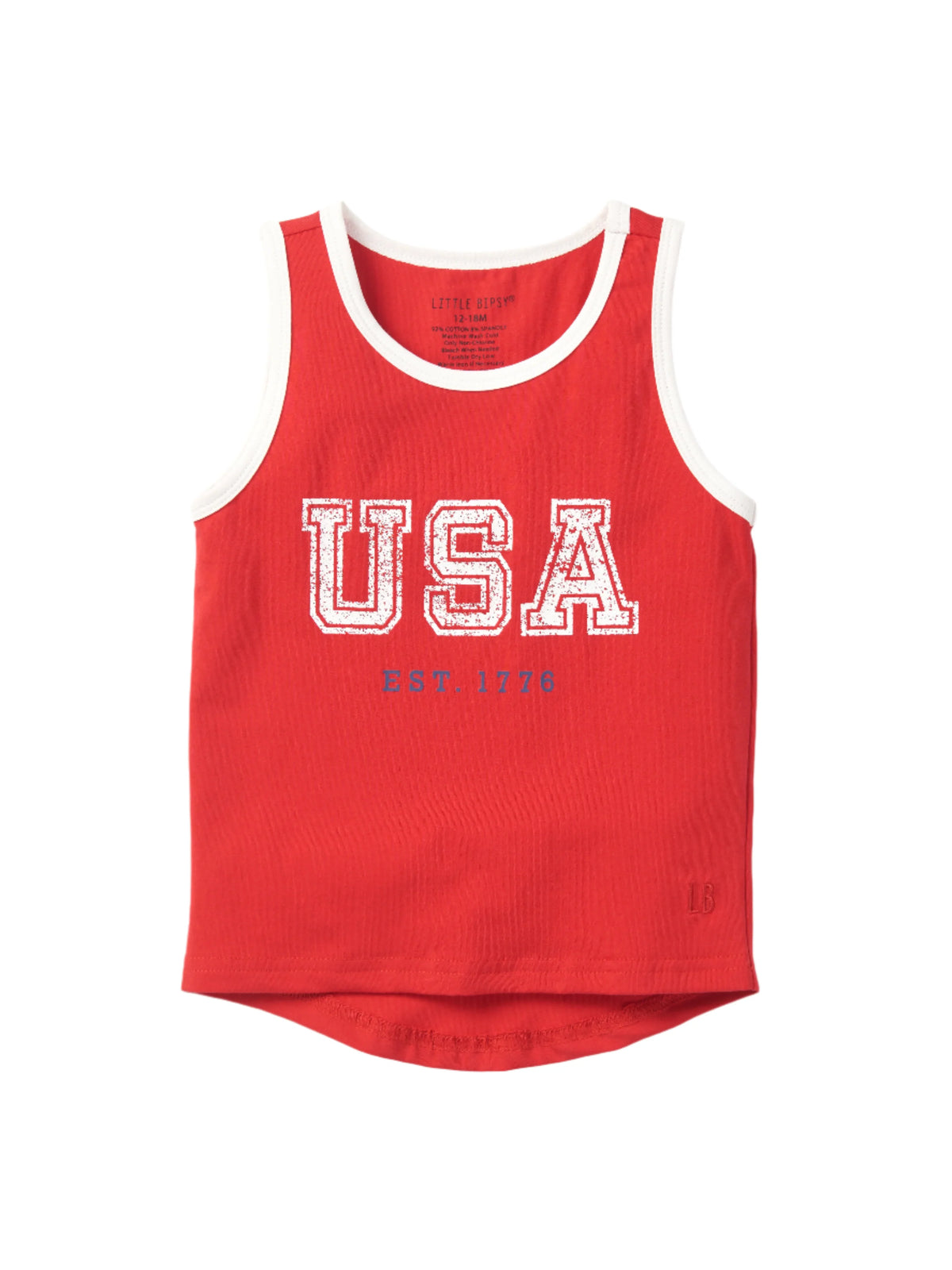 Little Bipsy USA TANK - RED