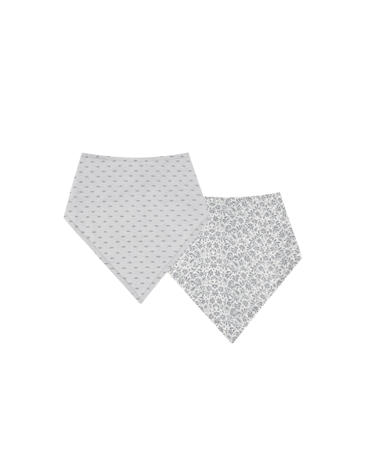 Rylee & Cru SCARF BIB SET || DITSY, DUSTY BLUE