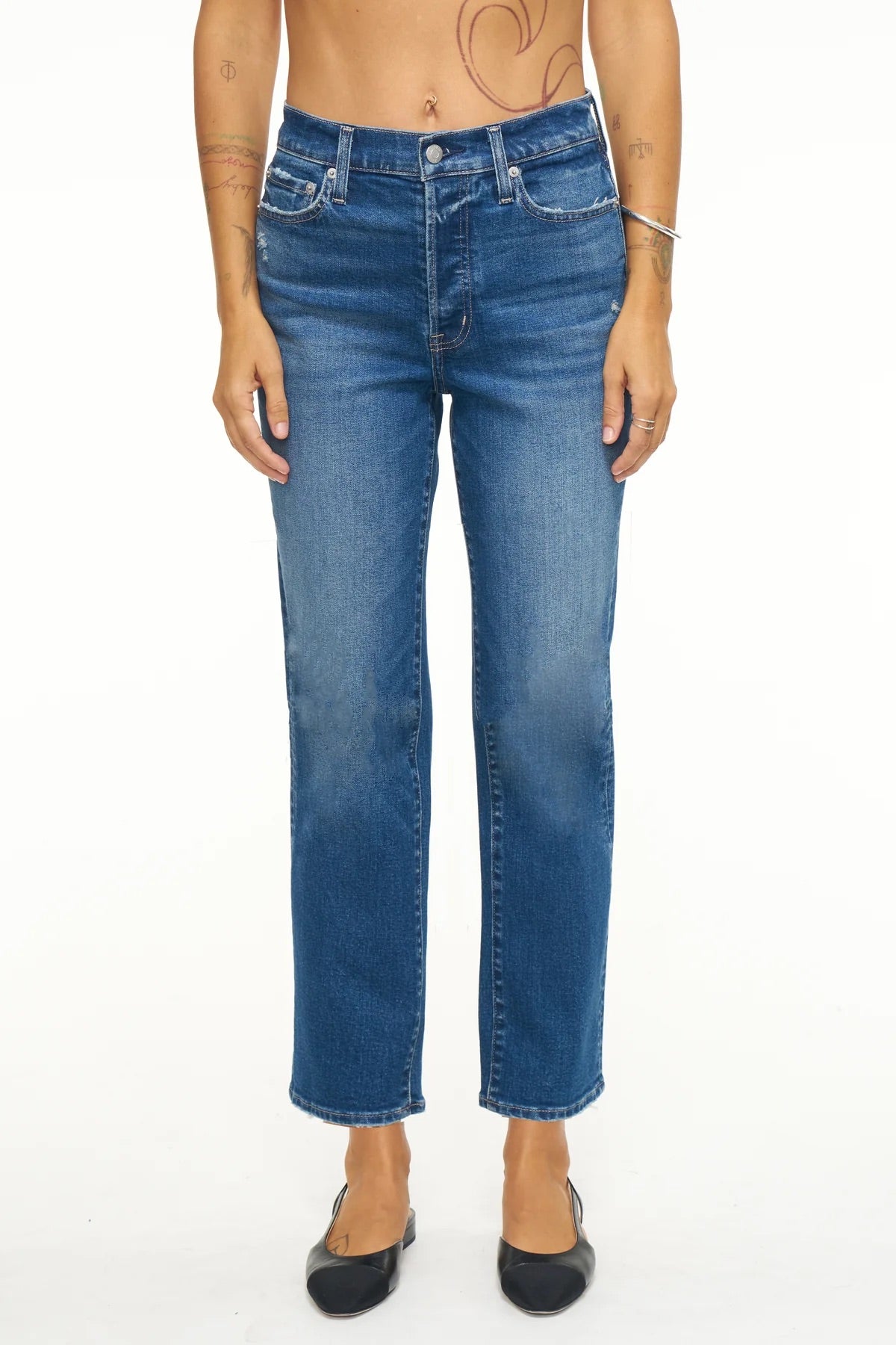 Pistola Charlie High Rise Classic Straight Ankle