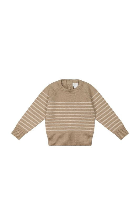 Jamie Kay Elias Jumper- Elias Stripe Sable Marle