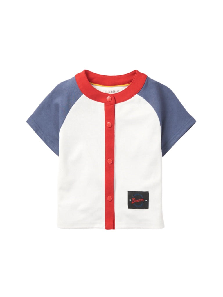 Little Bipsy USA BASEBALL JERSEY