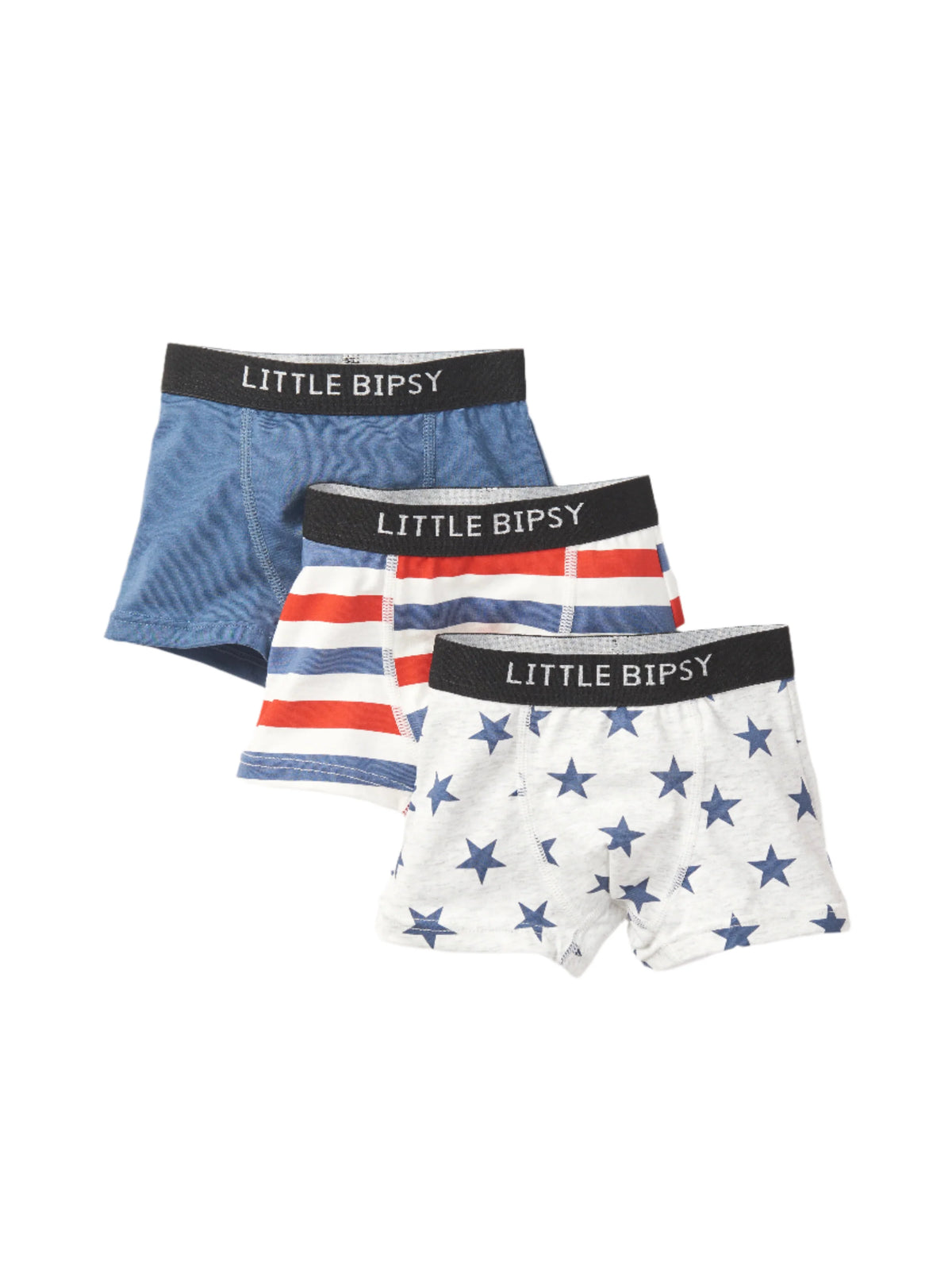 Little Bipsy BOXER 3-PACK - USA MIX