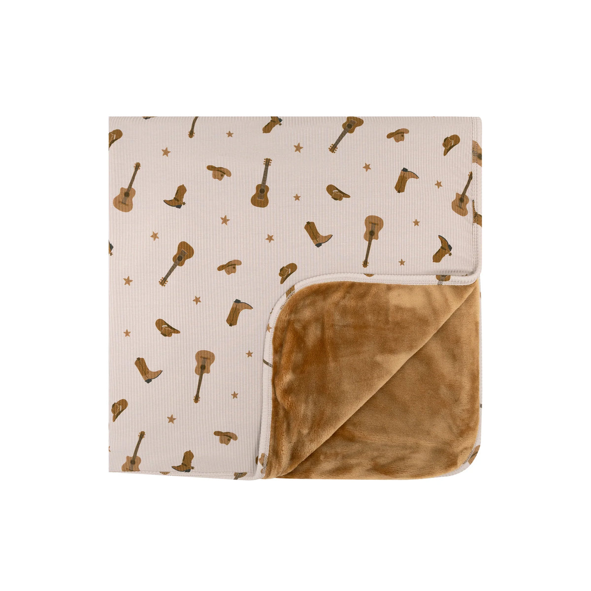 Brave Little Ones Gone Country Small Ribbed Toddler Blanket