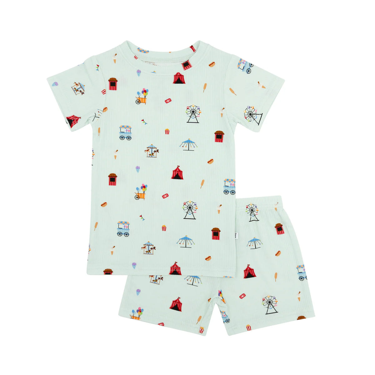 Brave Little Ones County Fair Small Ribbed Shorts Two-Piece Set