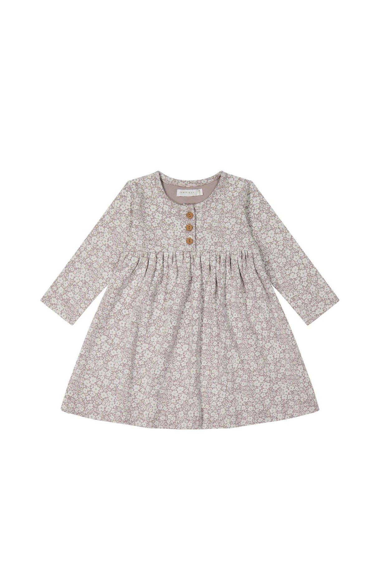 Jamie Kay Organic Cotton Bridget Dress - Greta Floral Bark