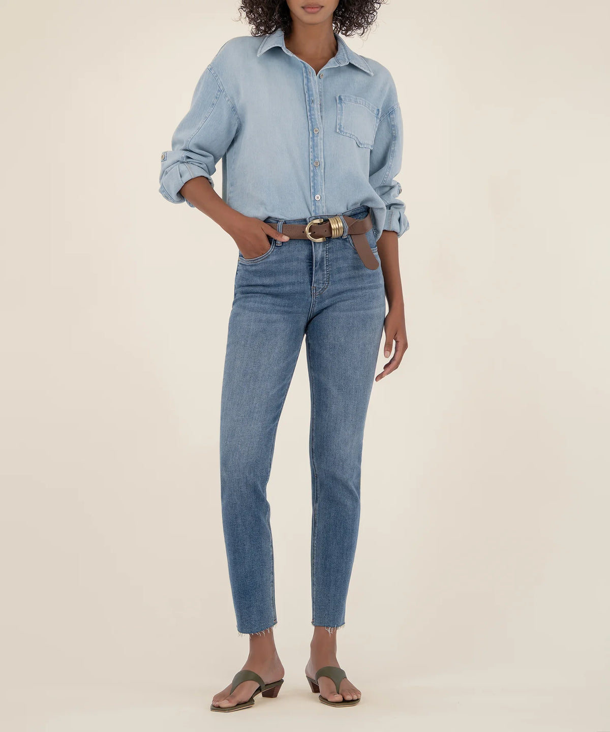 Kut From The Kloth Rachael High Rise Mom Jean