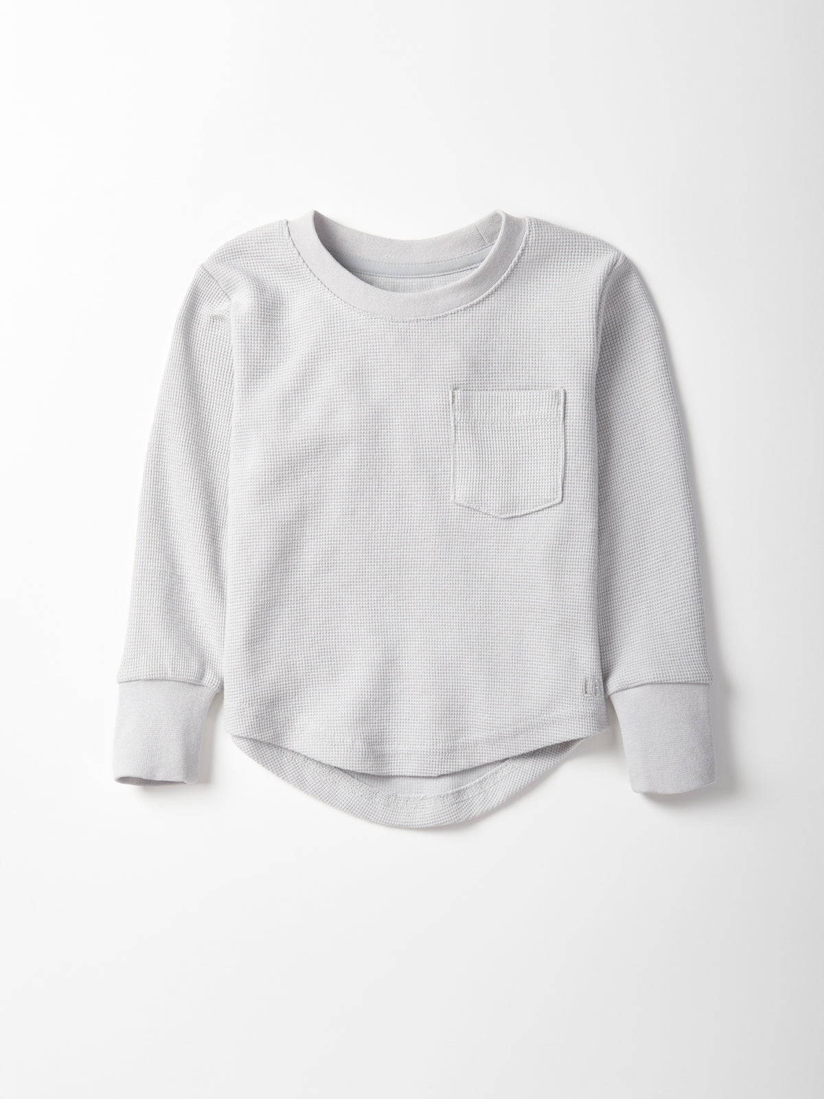 Little Bipsy Waffle Top - Frost
