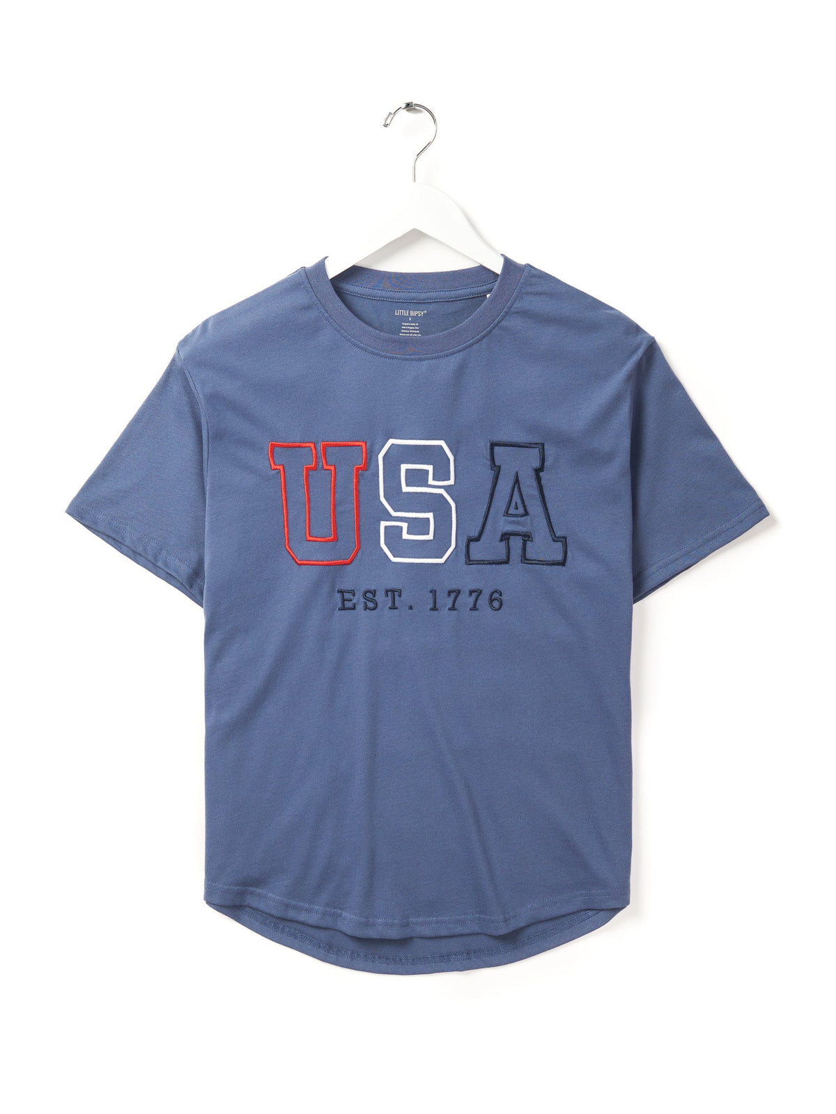 Little Bipsy ADULT USA TEE - NAVY