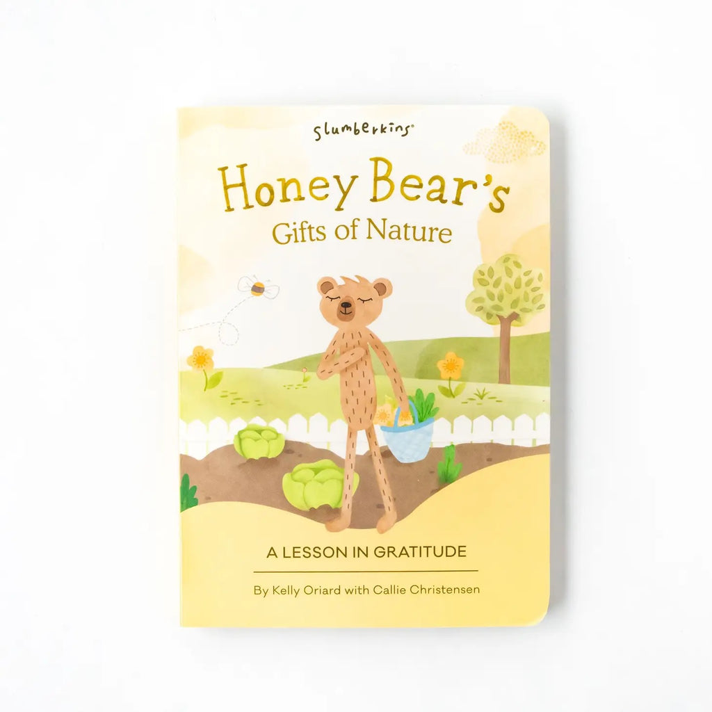 Slumberkins Book Honey Bear's Gifts of Nature: A Lesson in Gratitude
