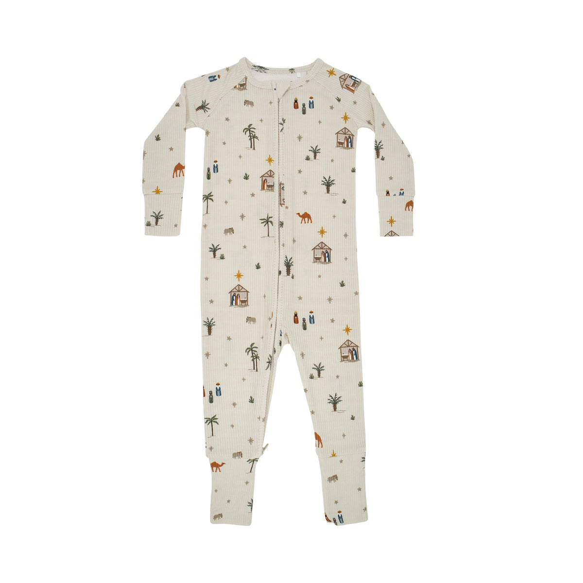 Brave Little Ones Nativity Zipper Romper