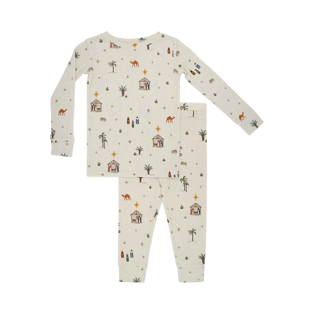 Brave Little Ones Nativity Small Ribbed Two-Piece Set