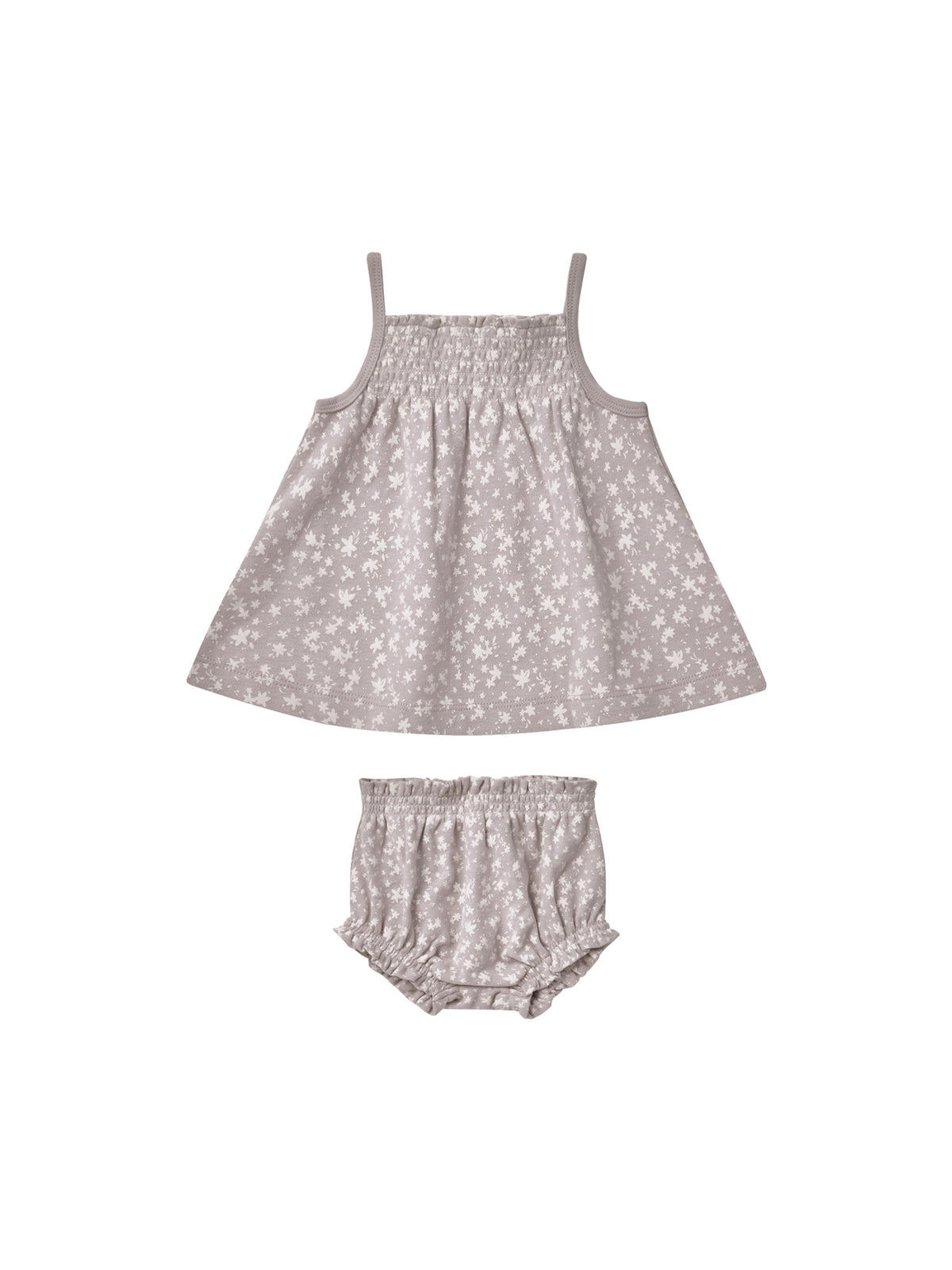 Quincy Mae SMOCKED TANK + BLOOMER SET || SCATTER