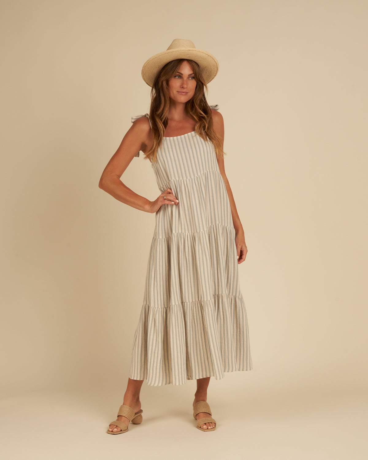 Rylee & Cru HARBOR DRESS | OCEAN STRIPE