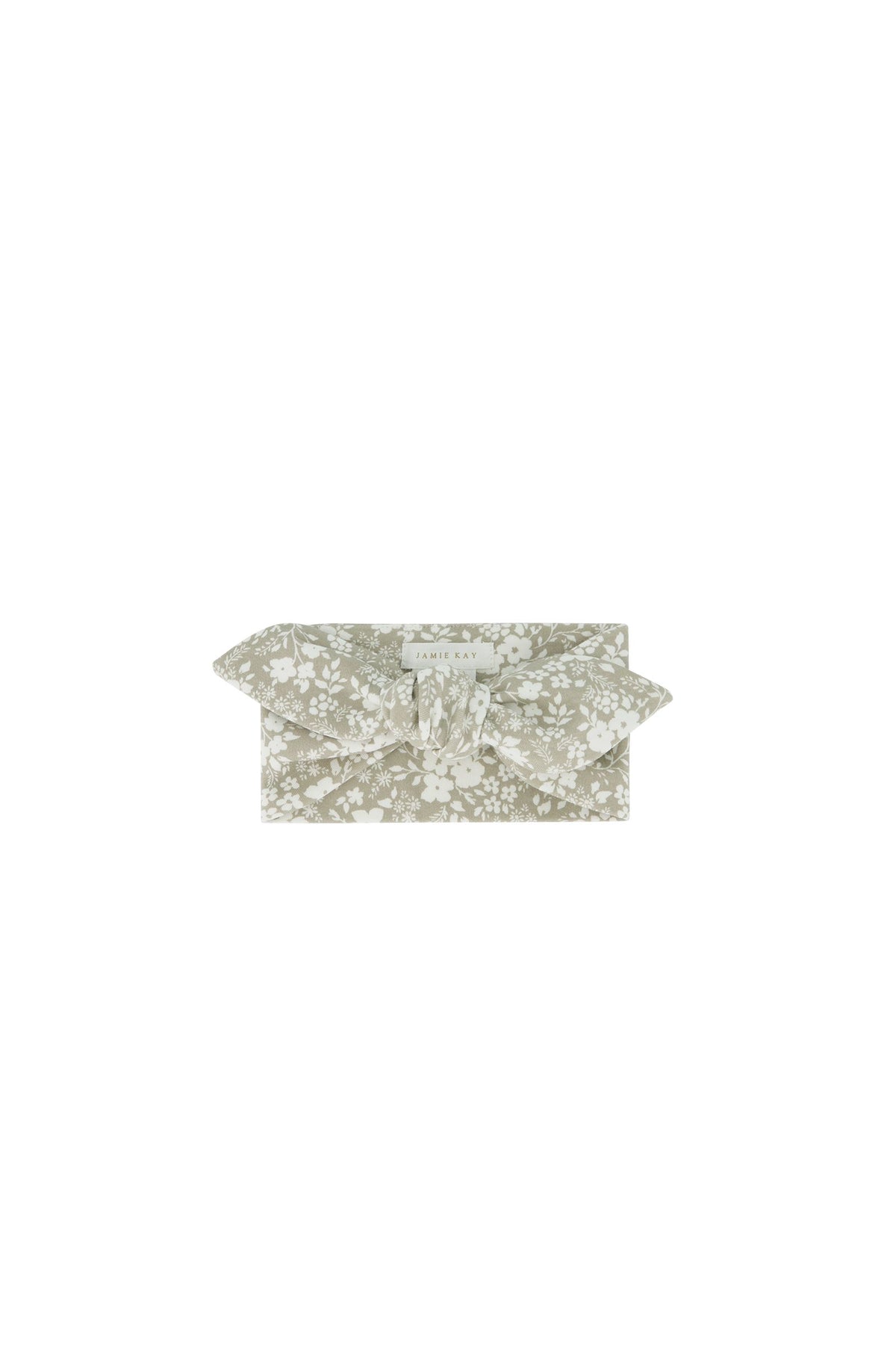 Jamie Kay Organic Cotton Headband - Pansy Floral Mist