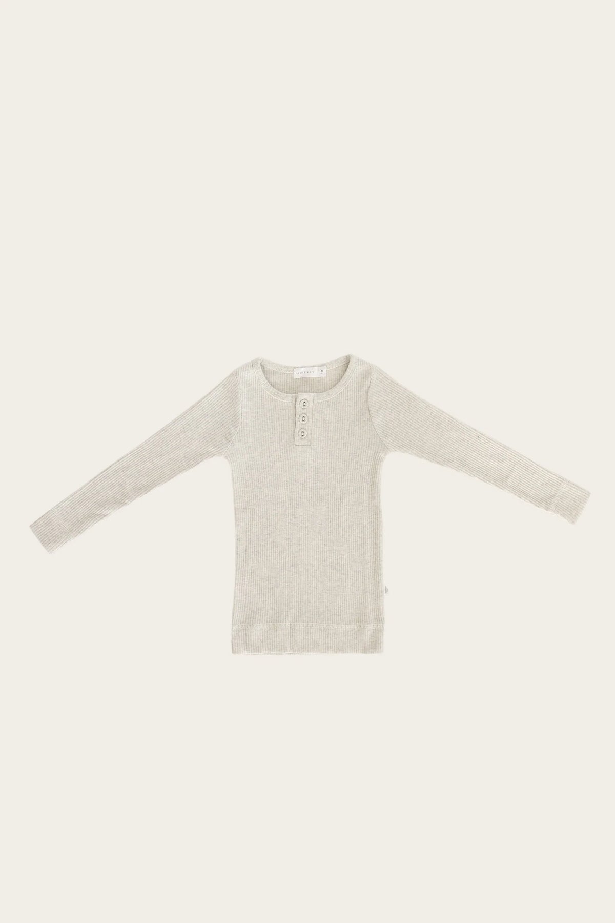 Jamie Kay Organic Essential Long Sleeve Henley
