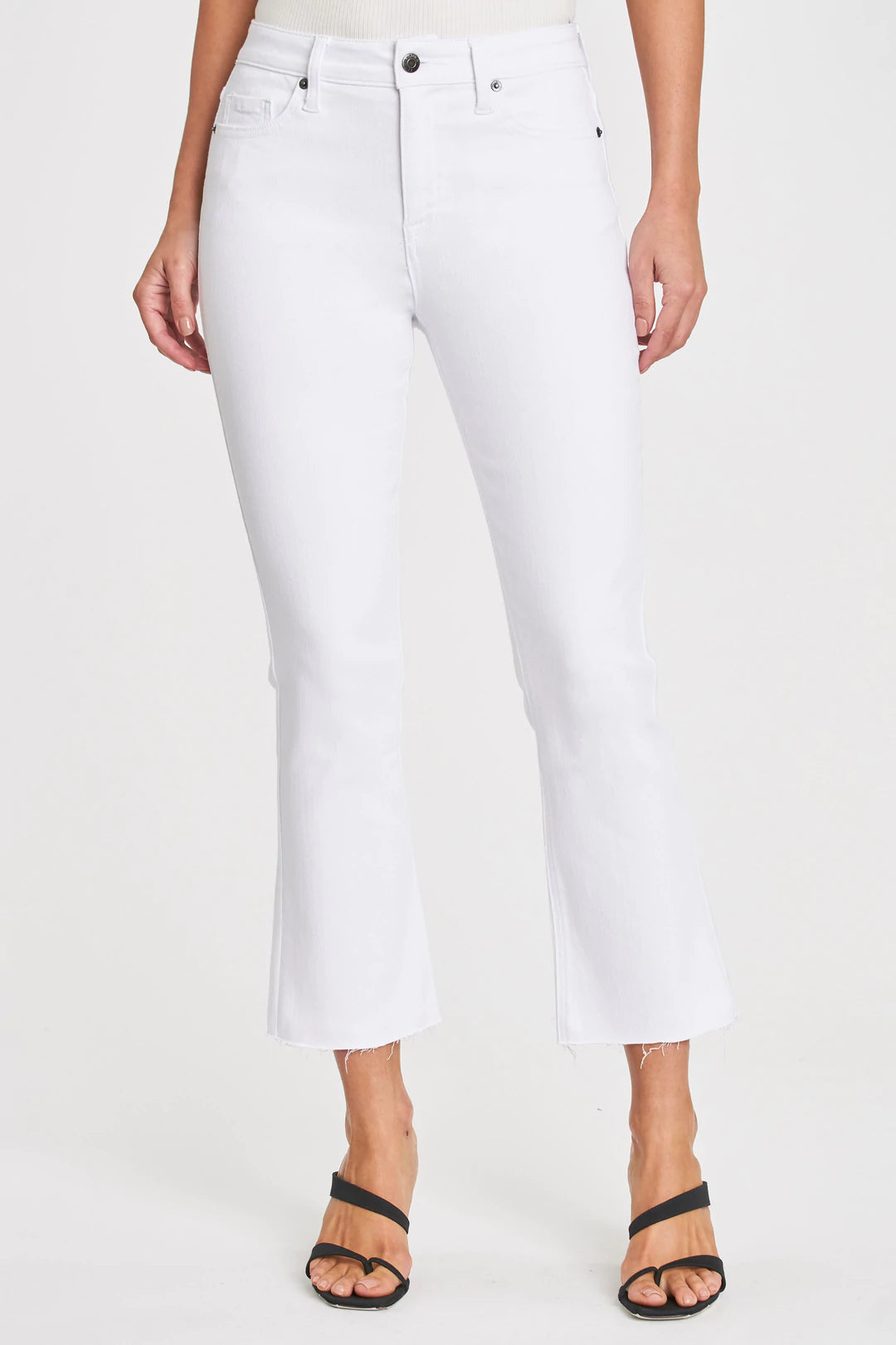 Pistola Lennon High Rise Cropped Boot- Blank Slate