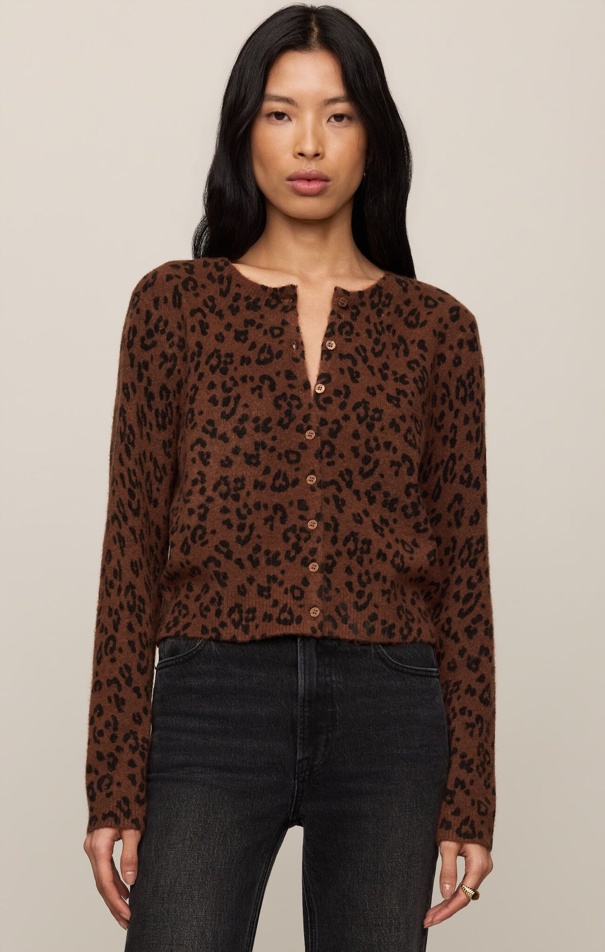 Z Supply Medina Leopard Cardigan