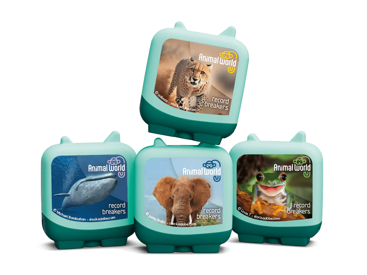 Animal World Record Breakers Clever Tonies - 4 Pack