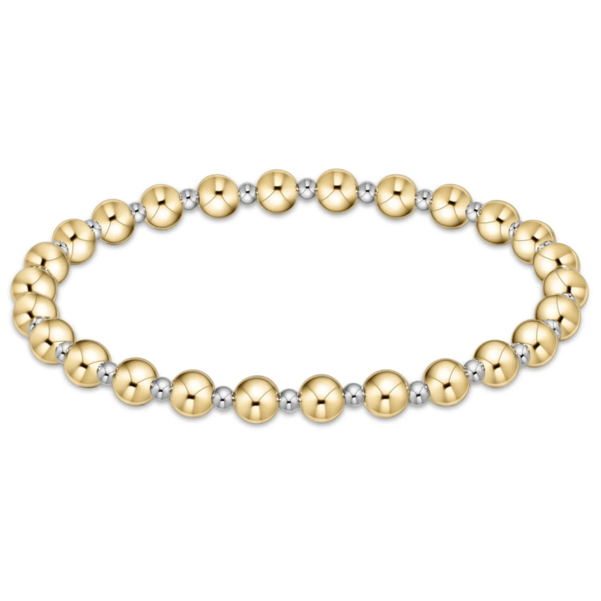 Grateful mixed metal 5mm bracelet