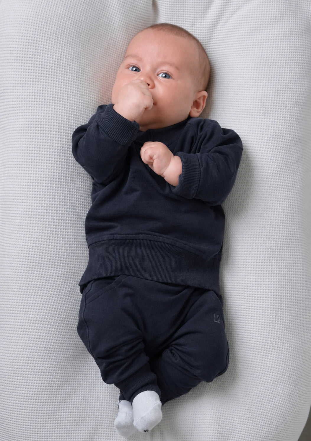 Little Bipsy Raglan Crewneck - Blue