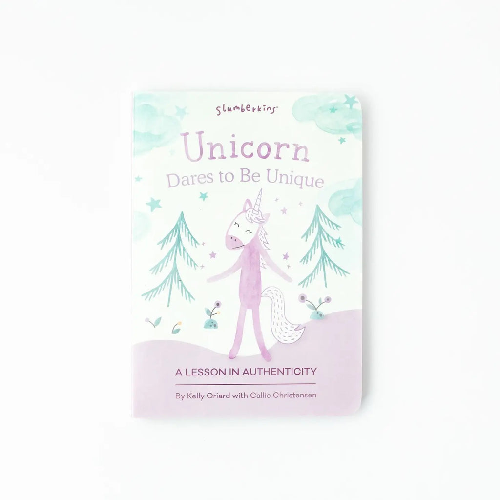 Slumberkins- Book - Unicorn Dares To Be Unique: A Lesson in Authenticity