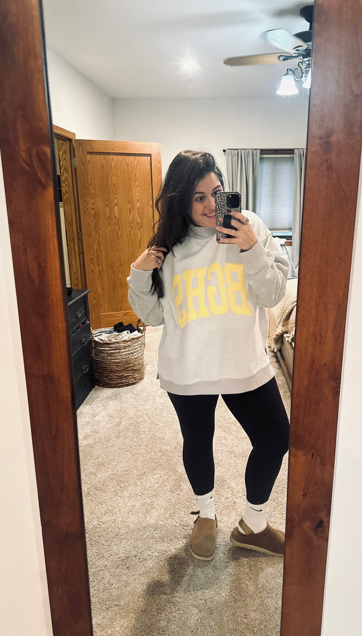 BGHS reversible Mockneck Sweatshirt