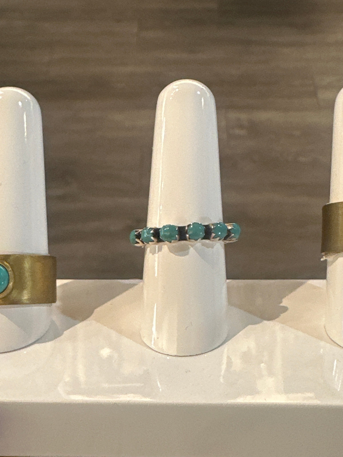 Turquoise Multi Stone Stacker Ring