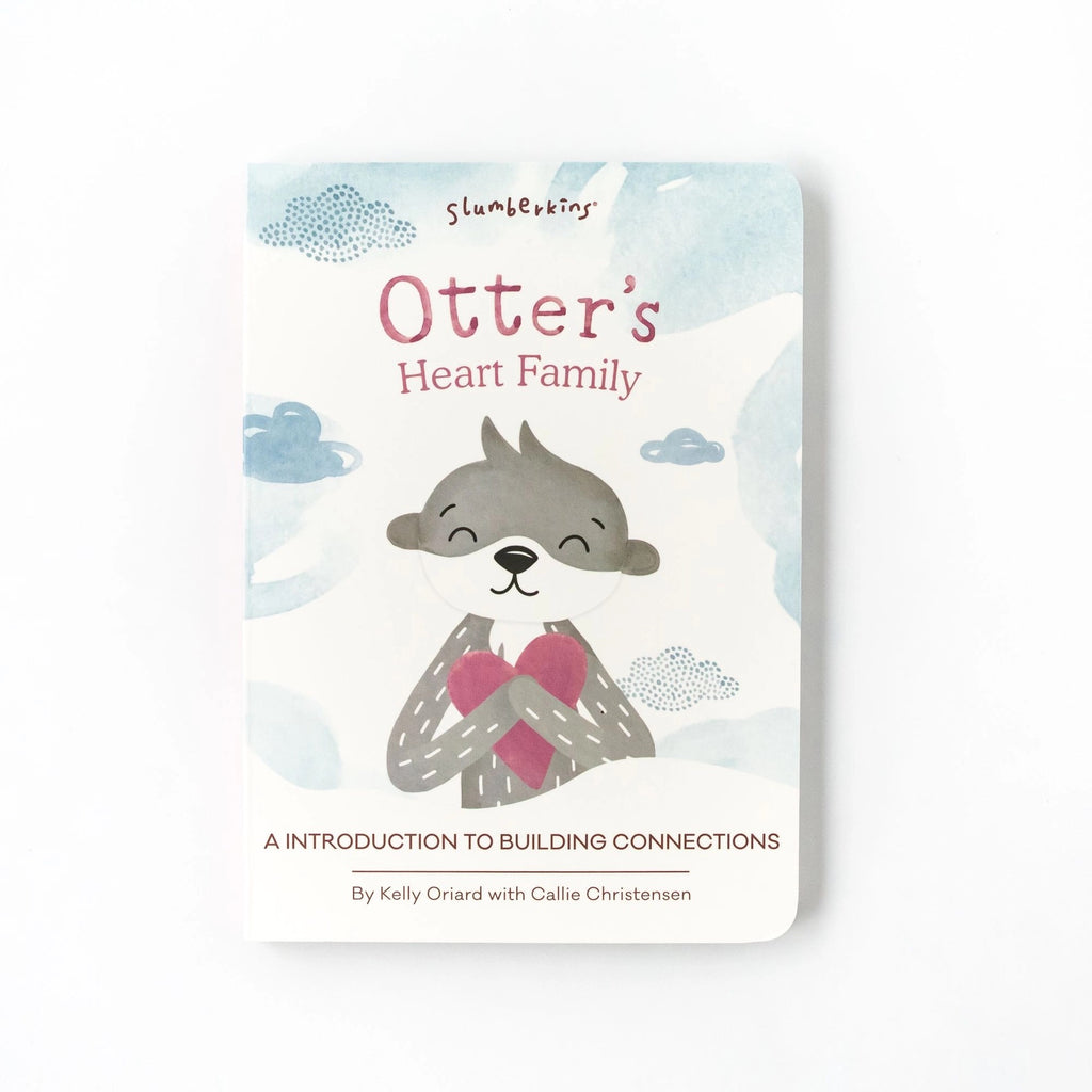 Slumberkins Otter Snuggler + Intro Book - Family Bonding