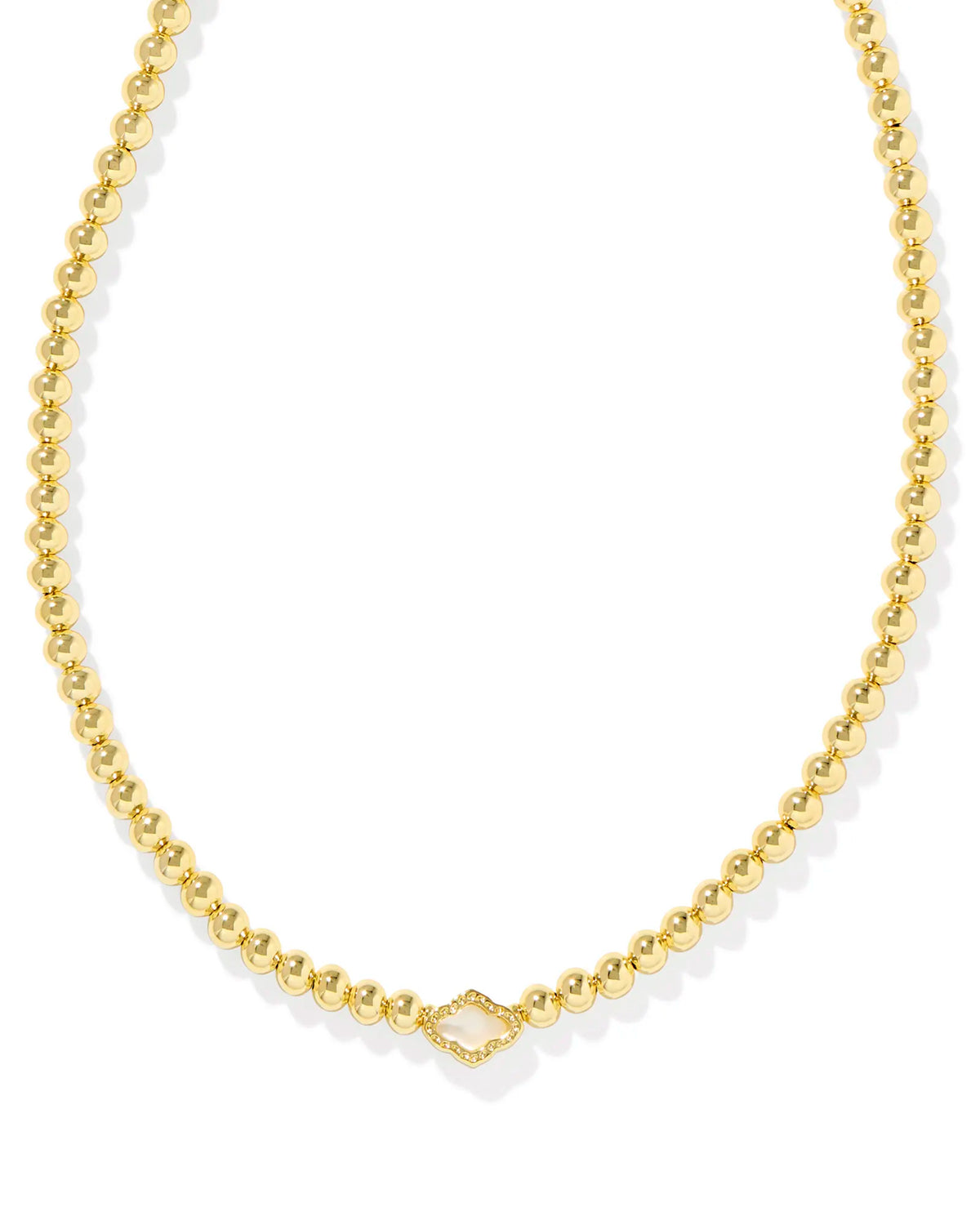 Kendra Scott Abbie Gold Beaded Necklace