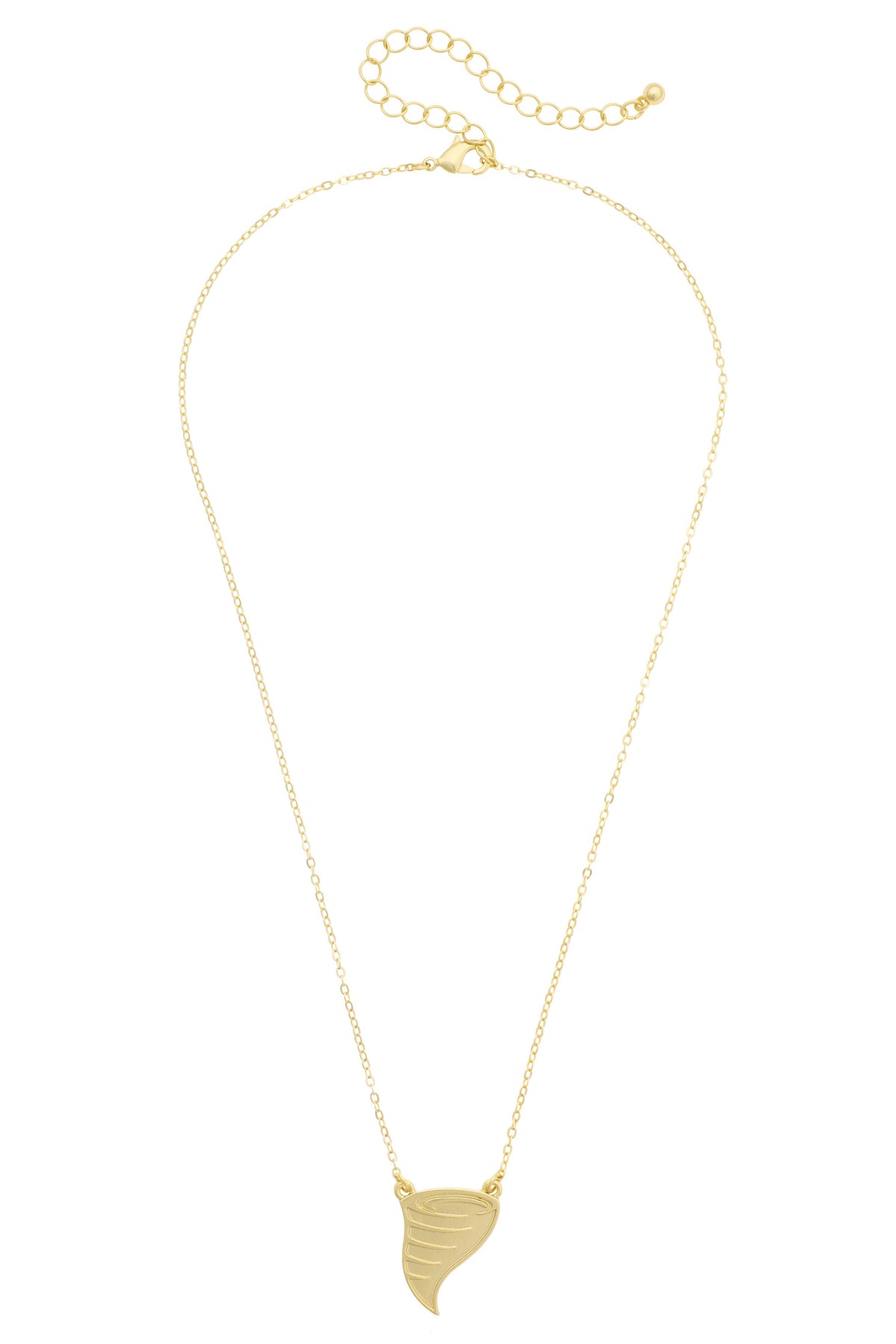 Iowa State Cyclones 24K Stamped Logo Necklace