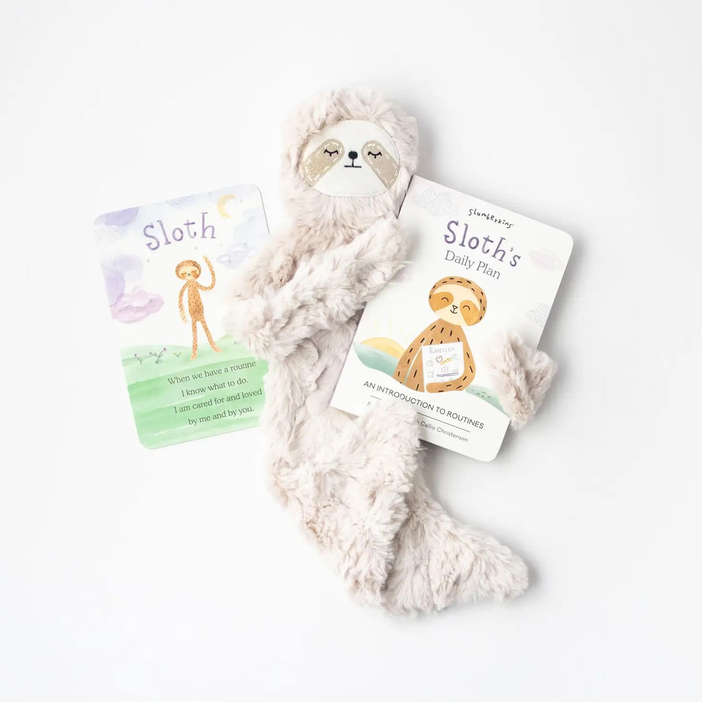 Slumberkins - Sloth Snuggler + Intro Book - Routines
