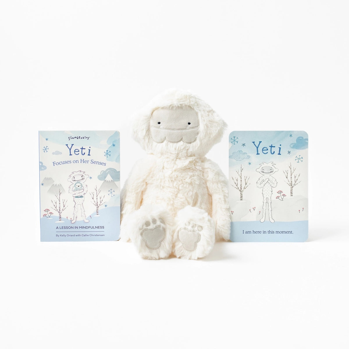 Slumberkins - Yeti Kin + Lesson Book - Mindfulness