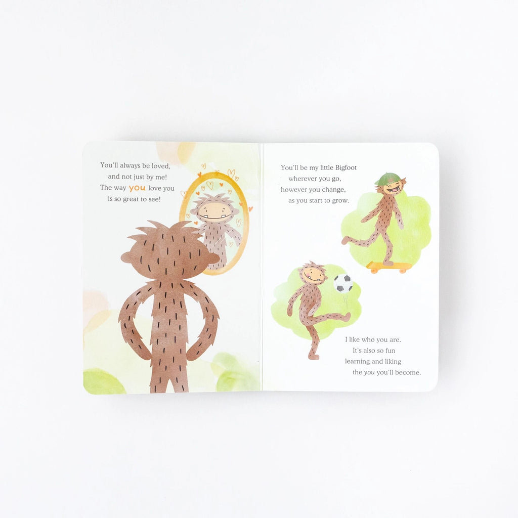 Slumberkins Book Bigfoot, You Are Lovable: An Intro To Self Esteem