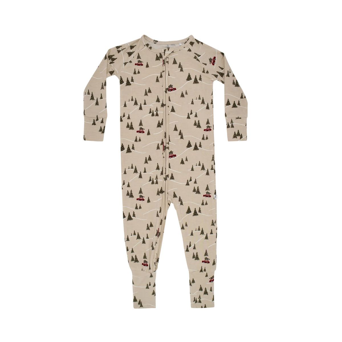 Brave Little Ones Winter Wonderland Zip Romper