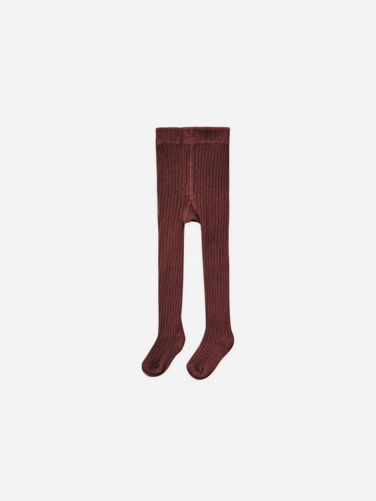 Quincy Mae Tights--Black Cherry