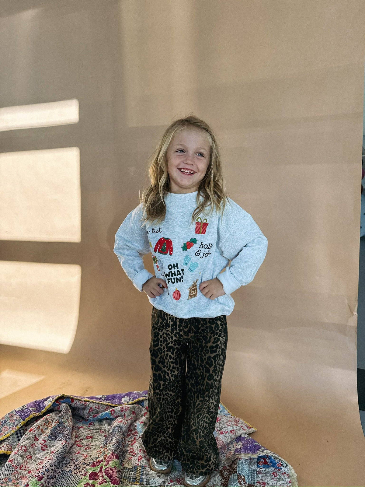 YOUTH | oh what fun sweatshirt