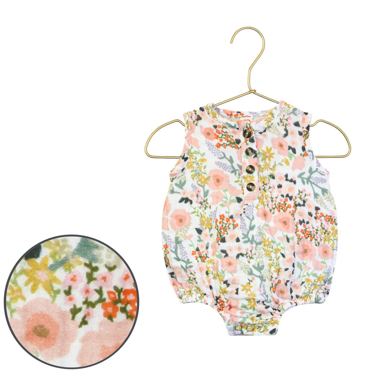 Lou Lou & Company CLOUD MUSLIN™ BUBBLE ROMPER