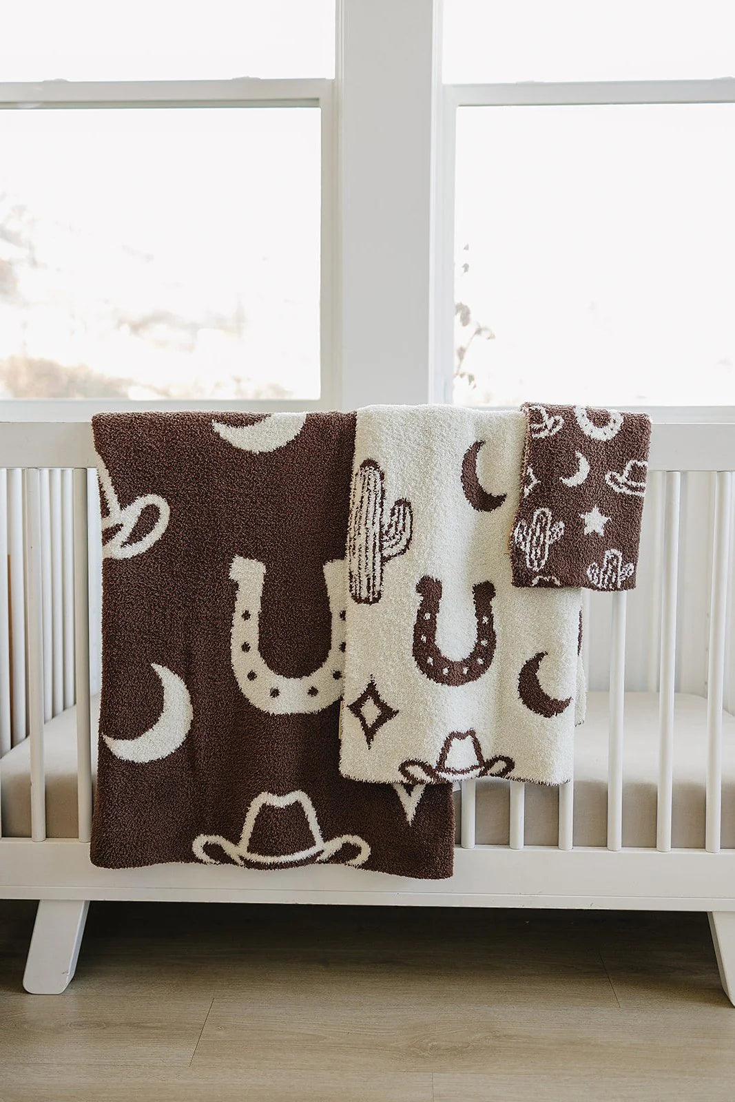 Mebie Baby Western Plush Blanket