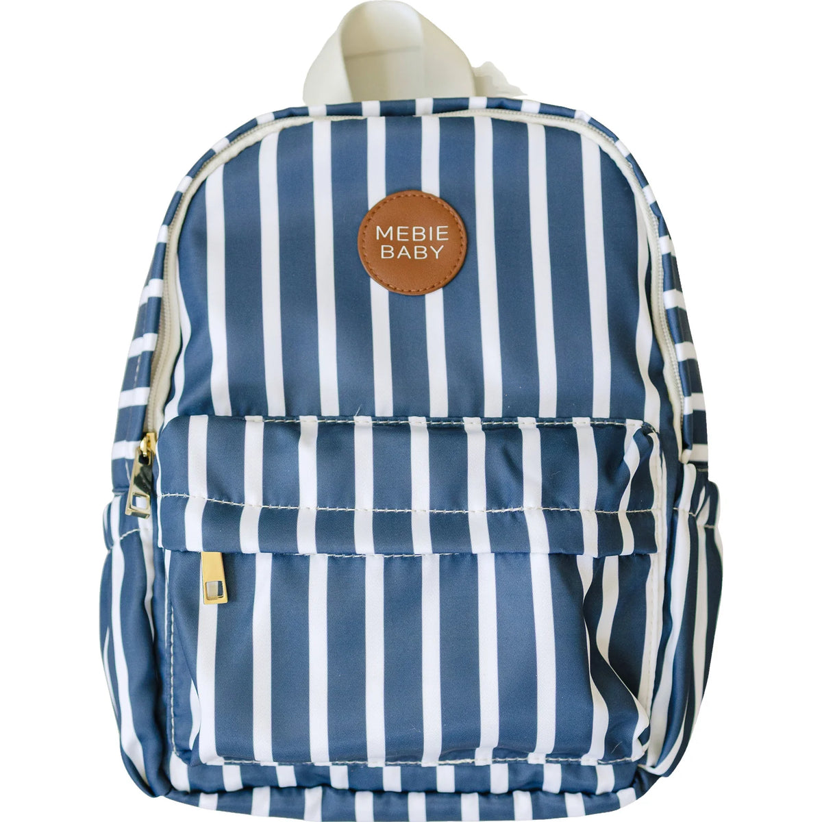 Mebie Baby Navy Stripe Backpack