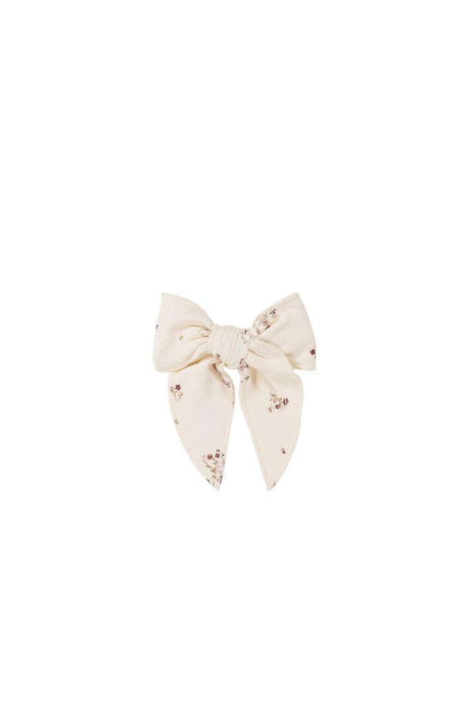 Jamie Kay Organic Cotton Bow - Lauren Floral