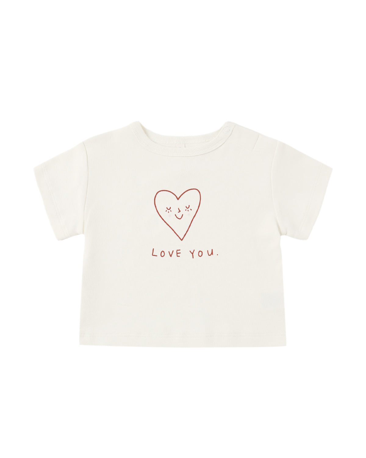 Quincy Mae BOXY TEE LOVE