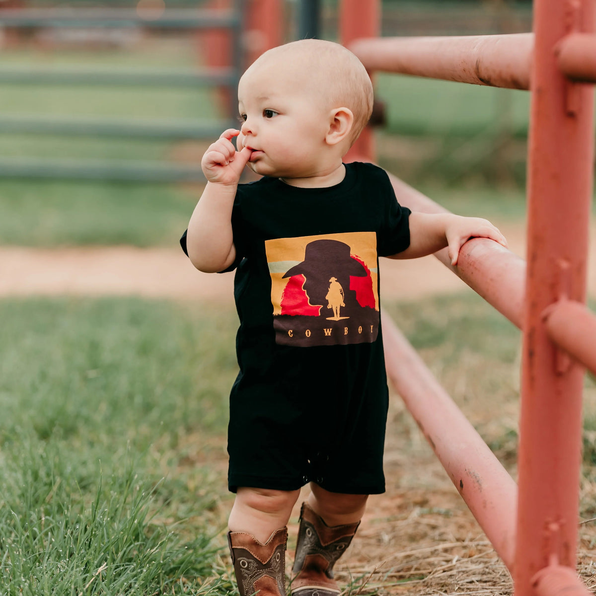 Cowboy Romper