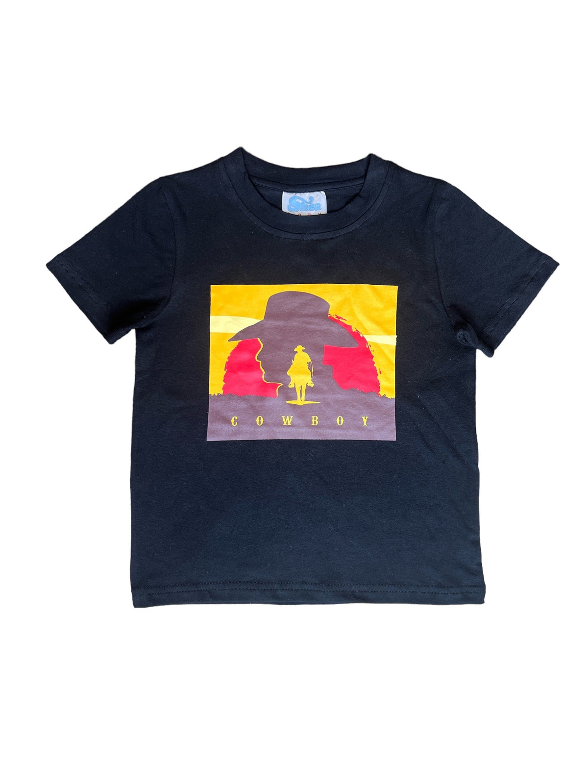 Black Cowboy Shirt Toddler