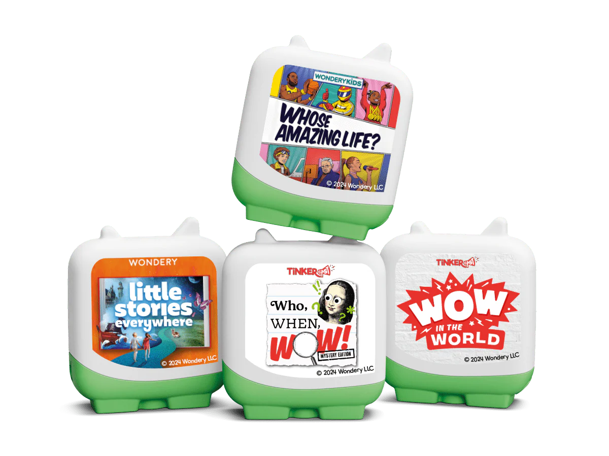 Wondery Kids Clever Tonies - 4 Pack